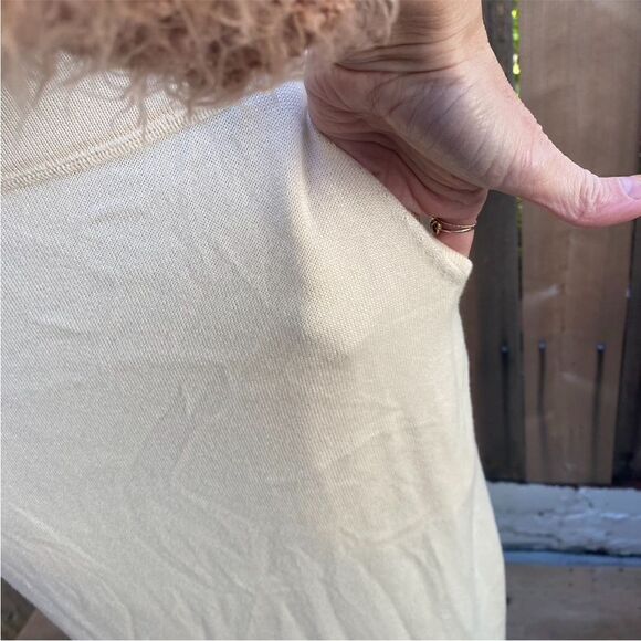 Peruvian Connection MAXI SKIRT in cream size medium - Picture 6 of 9